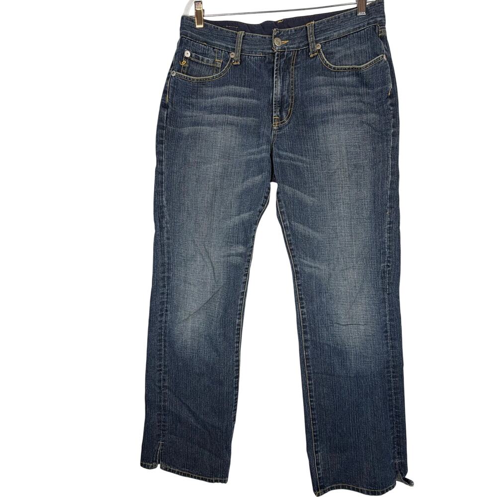 Seven7 Premium Bootcut Jeans Womens Size 33 Blue Medium Wash Stretch‎ Denim
